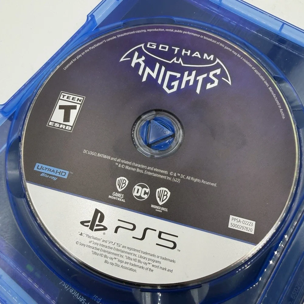 GOTHAM KNIGHTS PS5 Video Game‎ Multiplayer Excellent Condition